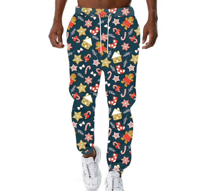 Men's Casual Sweatpants Plus Size Loose Jogging Pants