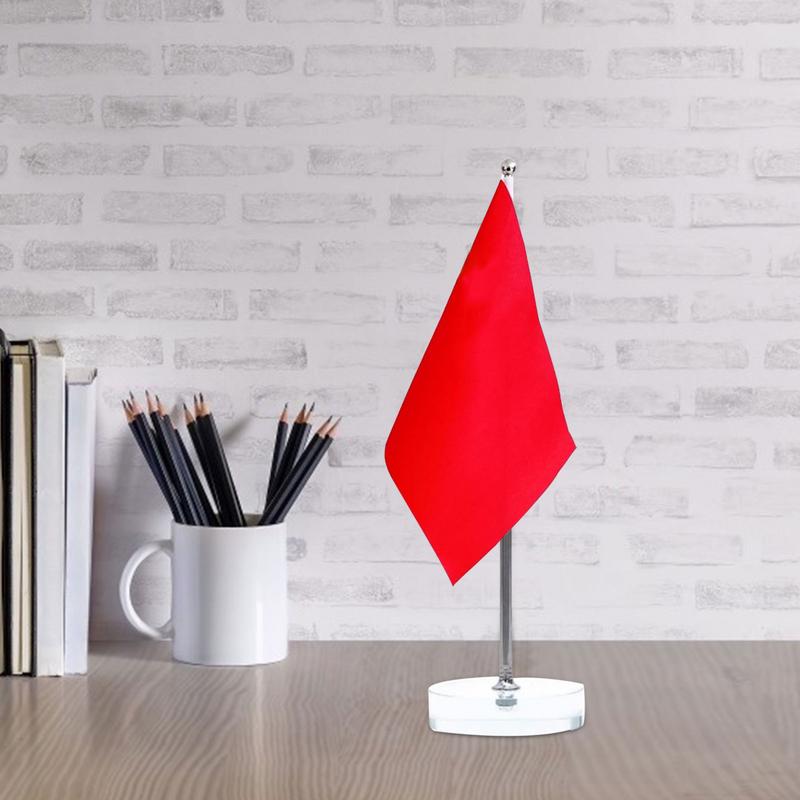 Crystal Base Telescopic Flagpole Ornaments