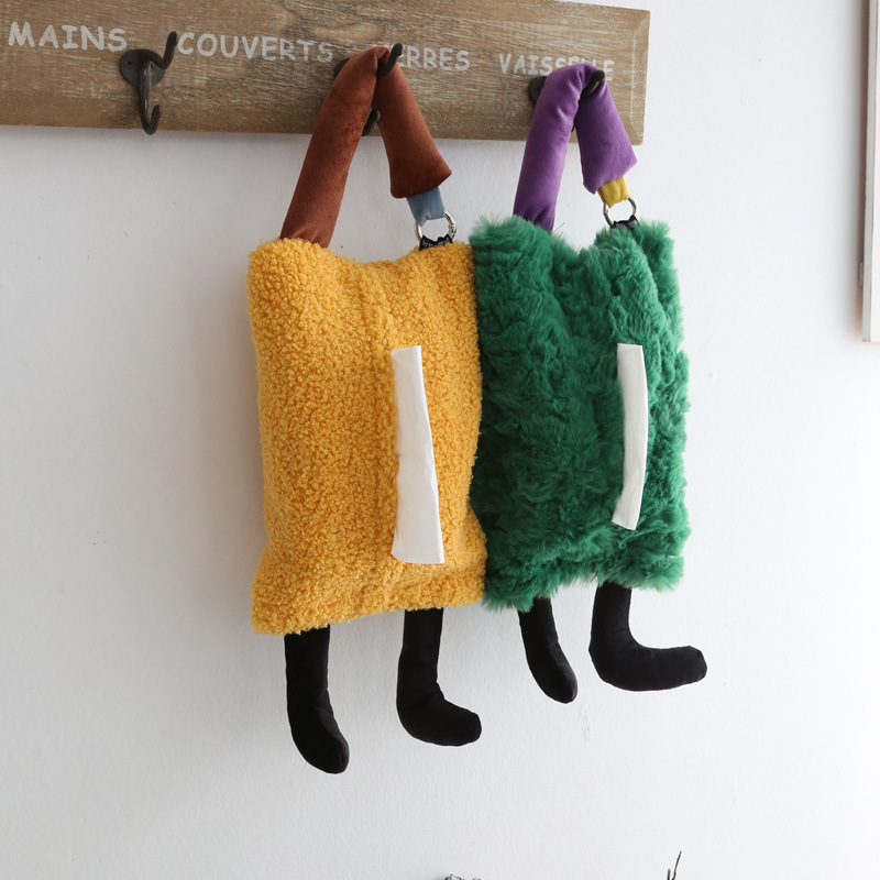 Car Living Room Fabric Hanging Tissue Box
