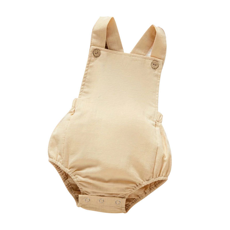 Triangle Rompers Boys And Girls Suspender Sleeveless
