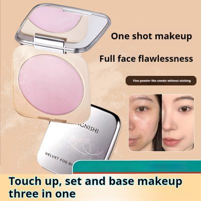 Natural And Clear Dry Makeup Fixed Makeup Non-pull Dry Long-lasting Repair Large Capacity Powder
