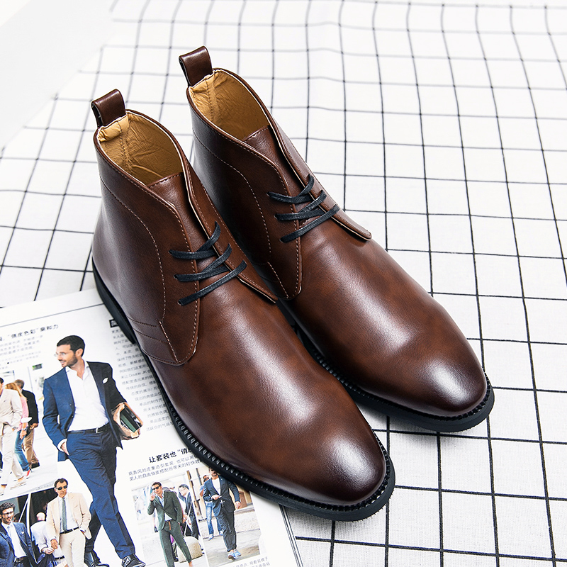 Doc Martens Men's Spring And Autumn Men's Snow Boots High Tops Are Exploding