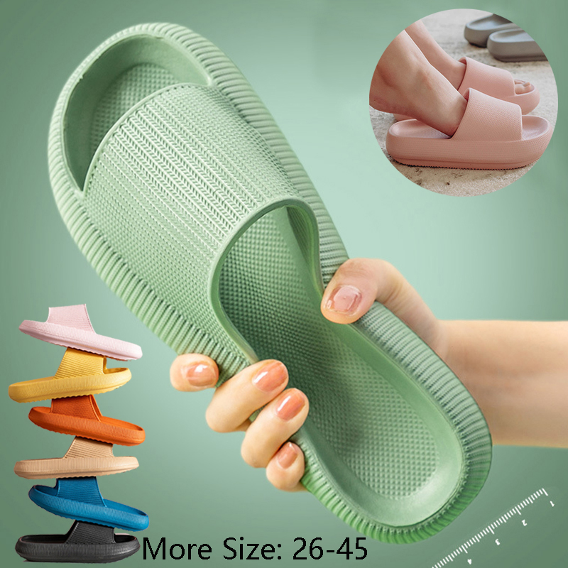 Hot EVA Shoes For Women Slippers Soft Soles Summer Bathroom Slippers
