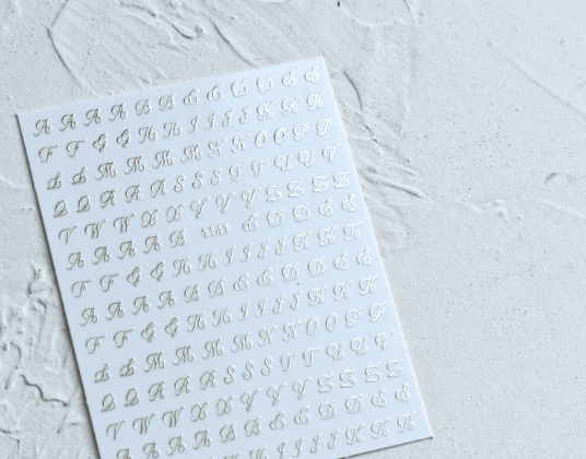 Women's New Gilding Nail Care Sticker