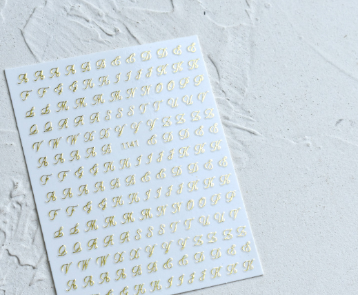 Women's New Gilding Nail Care Sticker