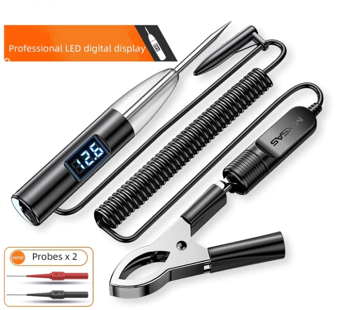 Auto Measuring Pen 12V24V Multifunctional Auto Repair Test Light Circuit Maintenance Detection