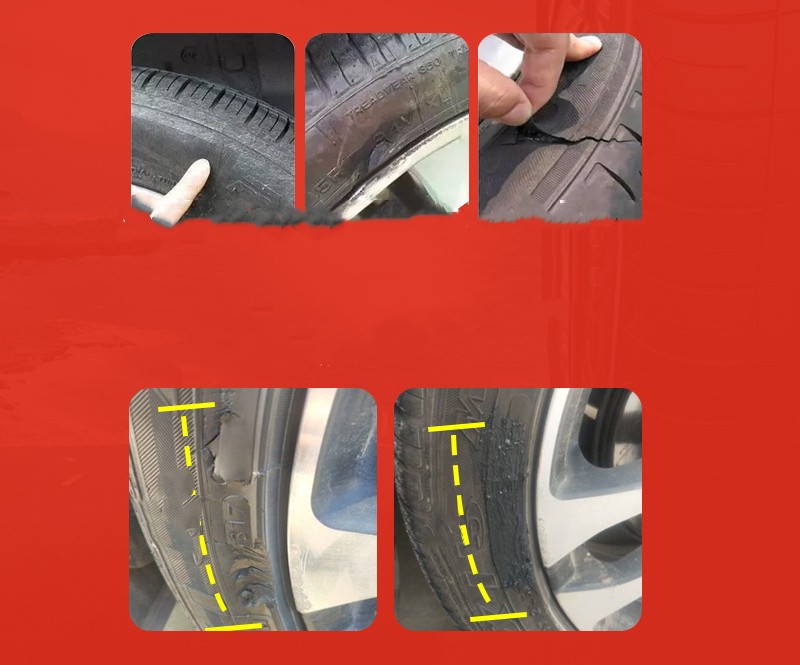 Car Tire Repair Glue Glue To Repair Hard Cuts On The Side Of Tires