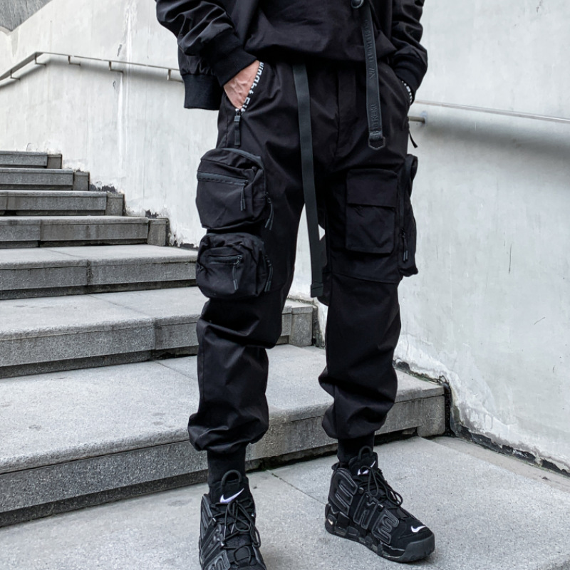 Men's Fashion Loose Casual Hundred-foot Drawstring Pants