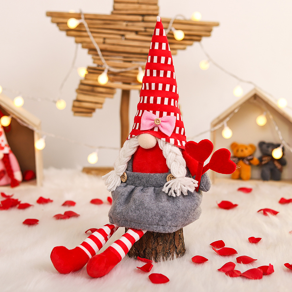 New Love Bow Doll Ornaments