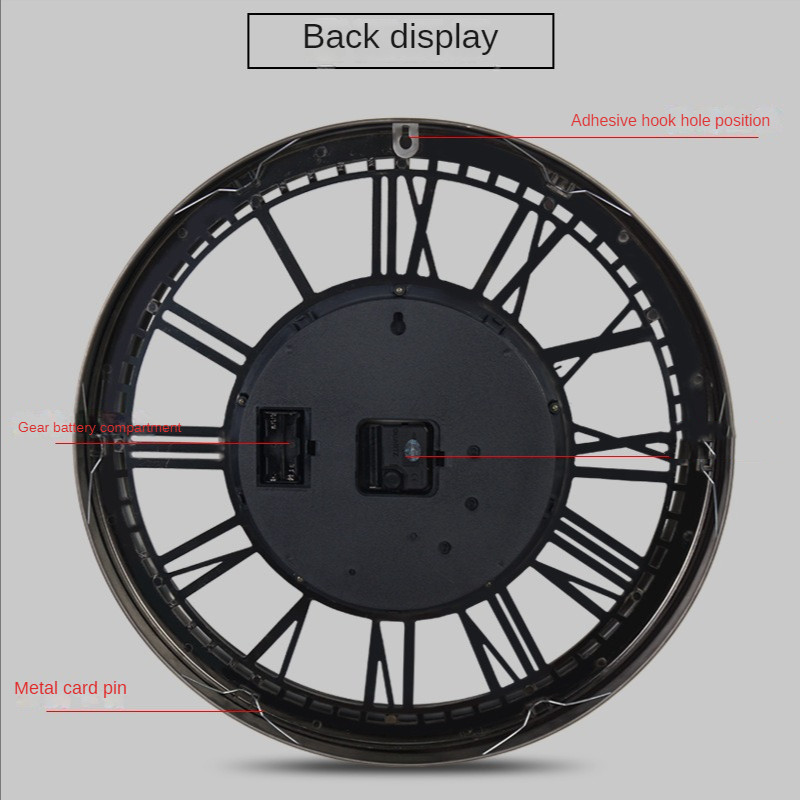American Vintage Art Living Room Decorative Clock