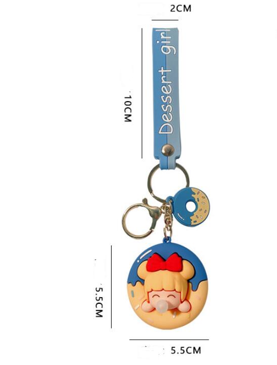 New Cute Bubble Girl Key Chain