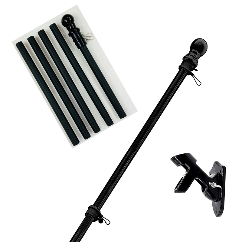 5-section 6ft Outdoor 1.8m Anti-winding Free Rotation Flagpole