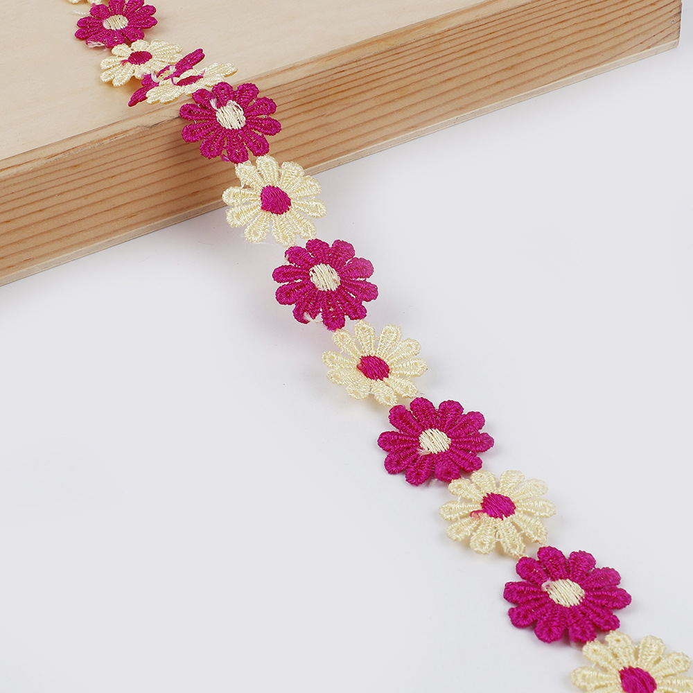 Colorful Cuttable Water-soluble Lace Jewelry Accessories