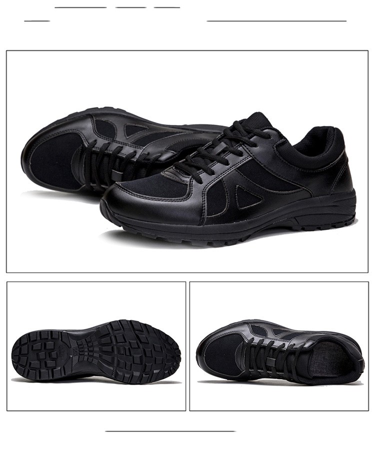 Autumn Training Shoes Men's Black Physical Fitness