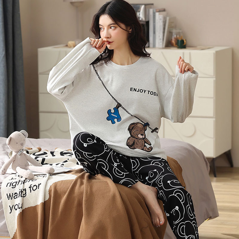Summer Women's All-cotton Homewear Suit