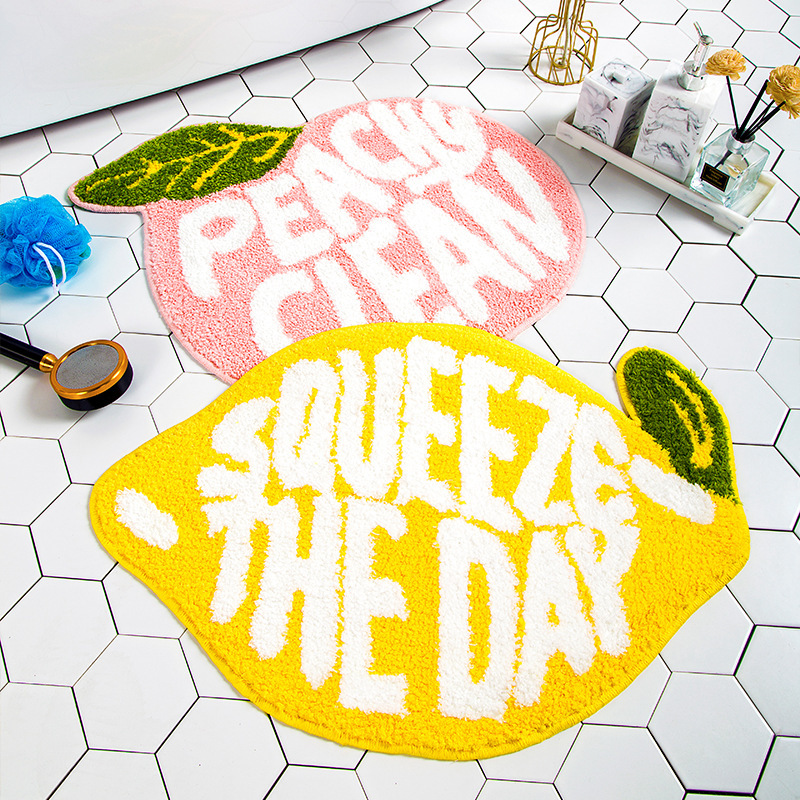 Household Bedroom Bathroom Doorway Absorbent Non-slip Mat