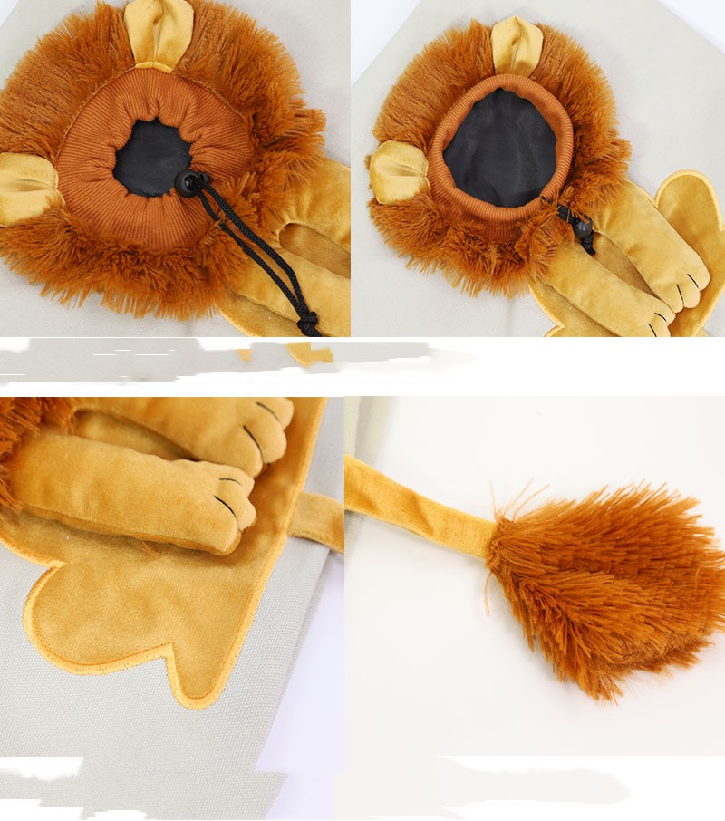 Small Lion Shoulder Bag That Can Show Up