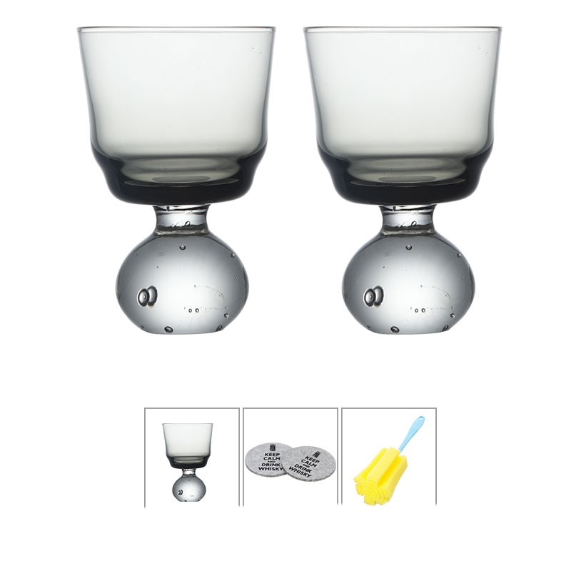 Medieval Nordic Vintage Crystal Glass