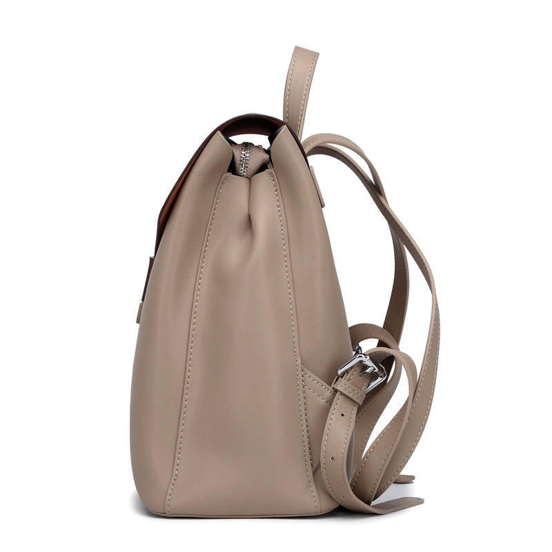 Leather Backpack Light Simple Everything Casual