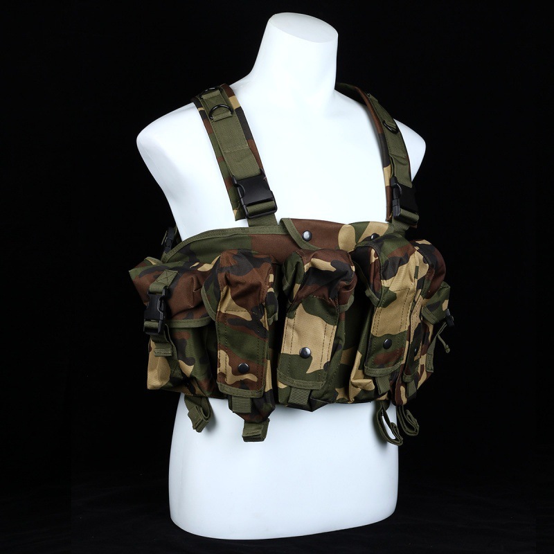 Camouflage Training Kit Multi Function Belly Vest