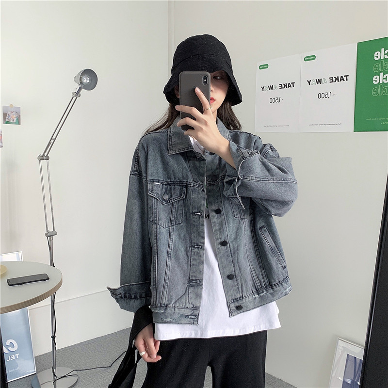Women's Loose Silhouette Denim Jacket