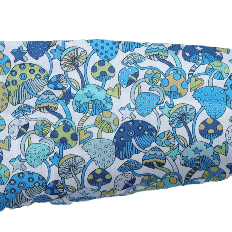 Fiber Cotton Printed Baby Girls' Clothing Dress Fabric