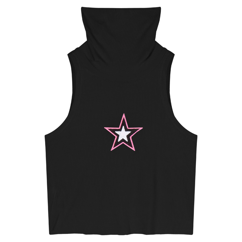 Women's Fashion Casual Half High Neck Camisole