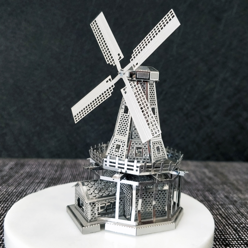 Fashion Minimalist Three-dimensional Building Assembly Model Puzzle