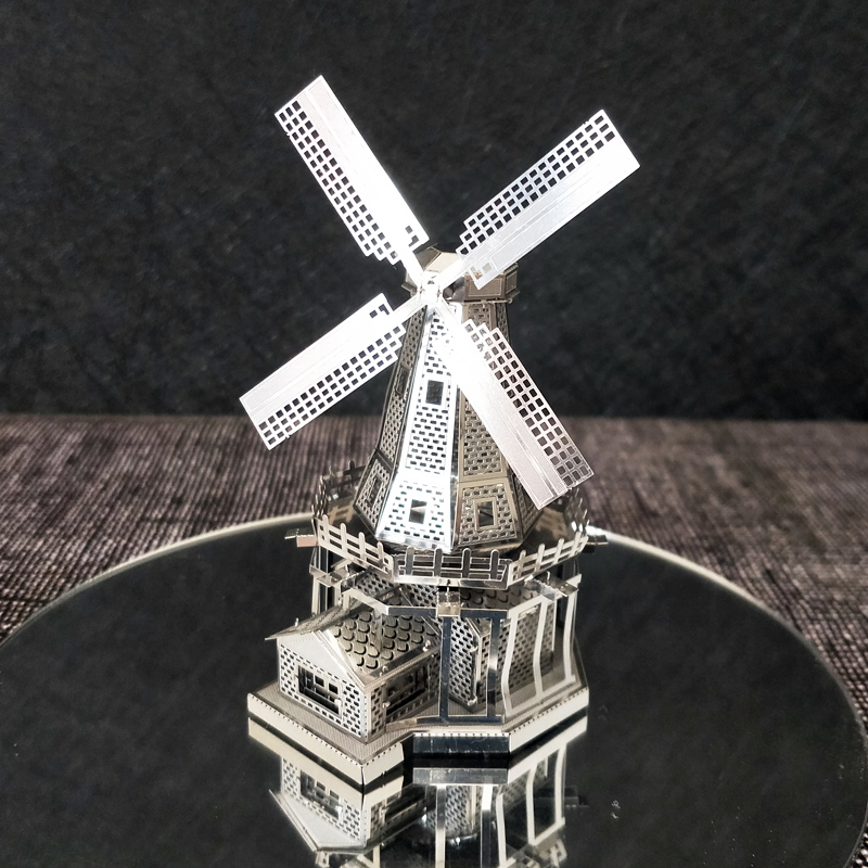 Fashion Minimalist Three-dimensional Building Assembly Model Puzzle