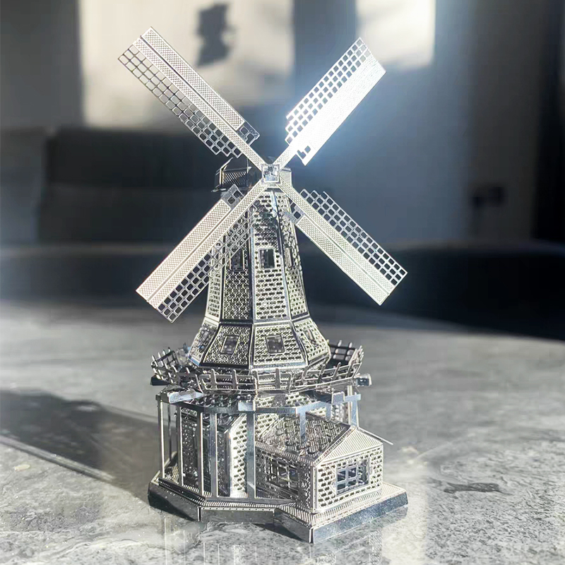 Fashion Minimalist Three-dimensional Building Assembly Model Puzzle