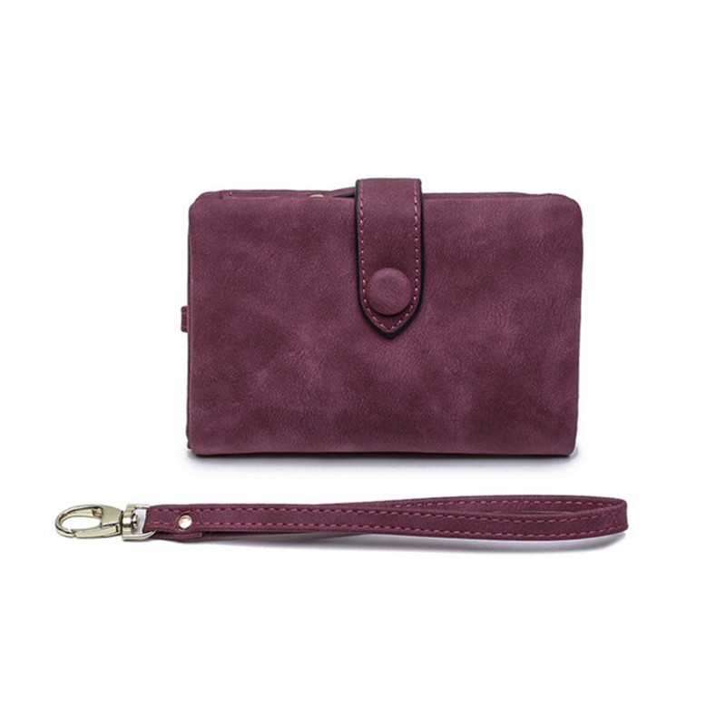 Women's Short Three Fold Multi Card Women's Purse Hand