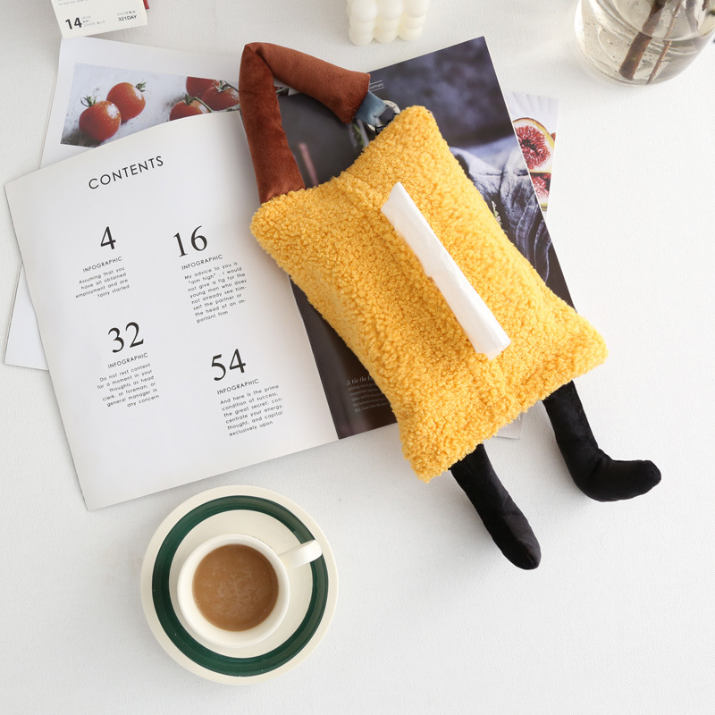 Car Living Room Fabric Hanging Tissue Box