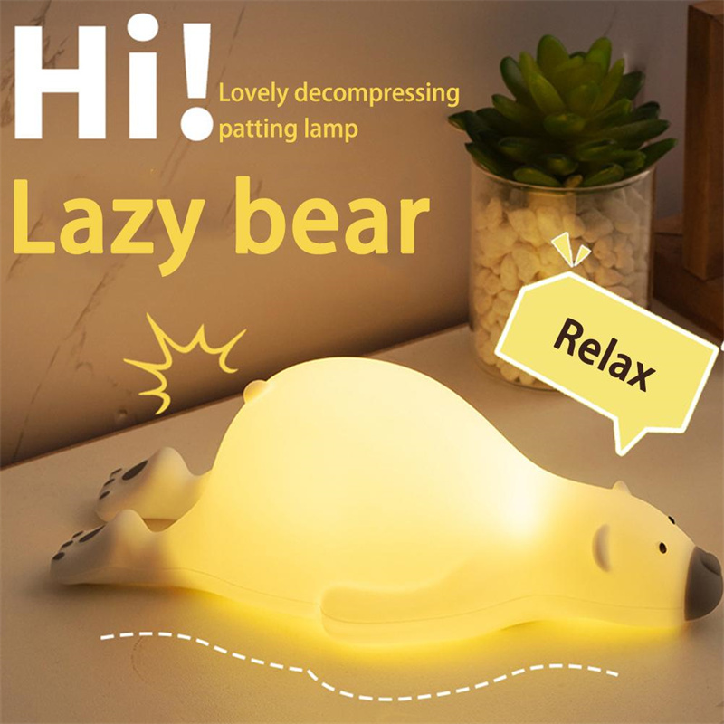 Home Fashion Rechargeable Silicone Pat Light