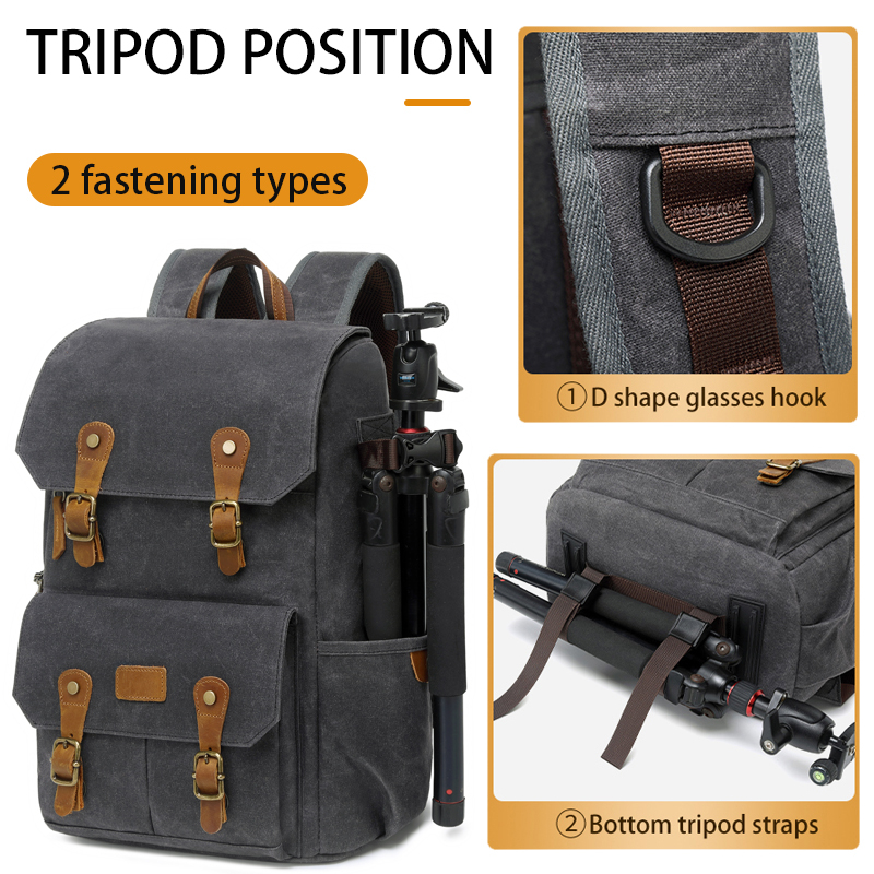 New Canvas Photography Backpack