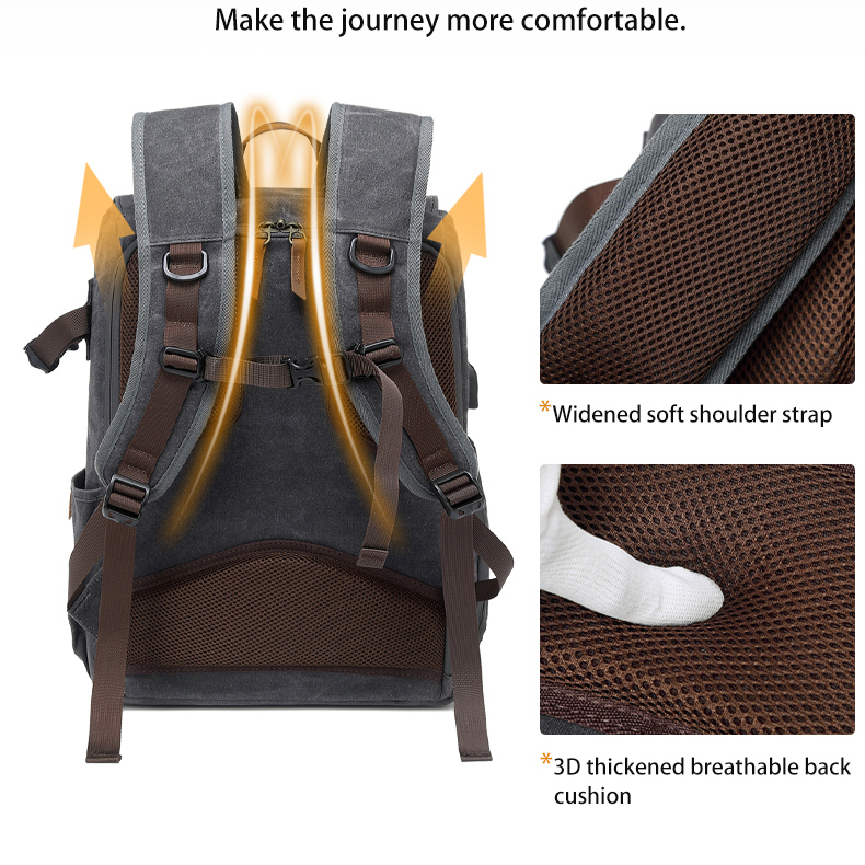 New Canvas Photography Backpack