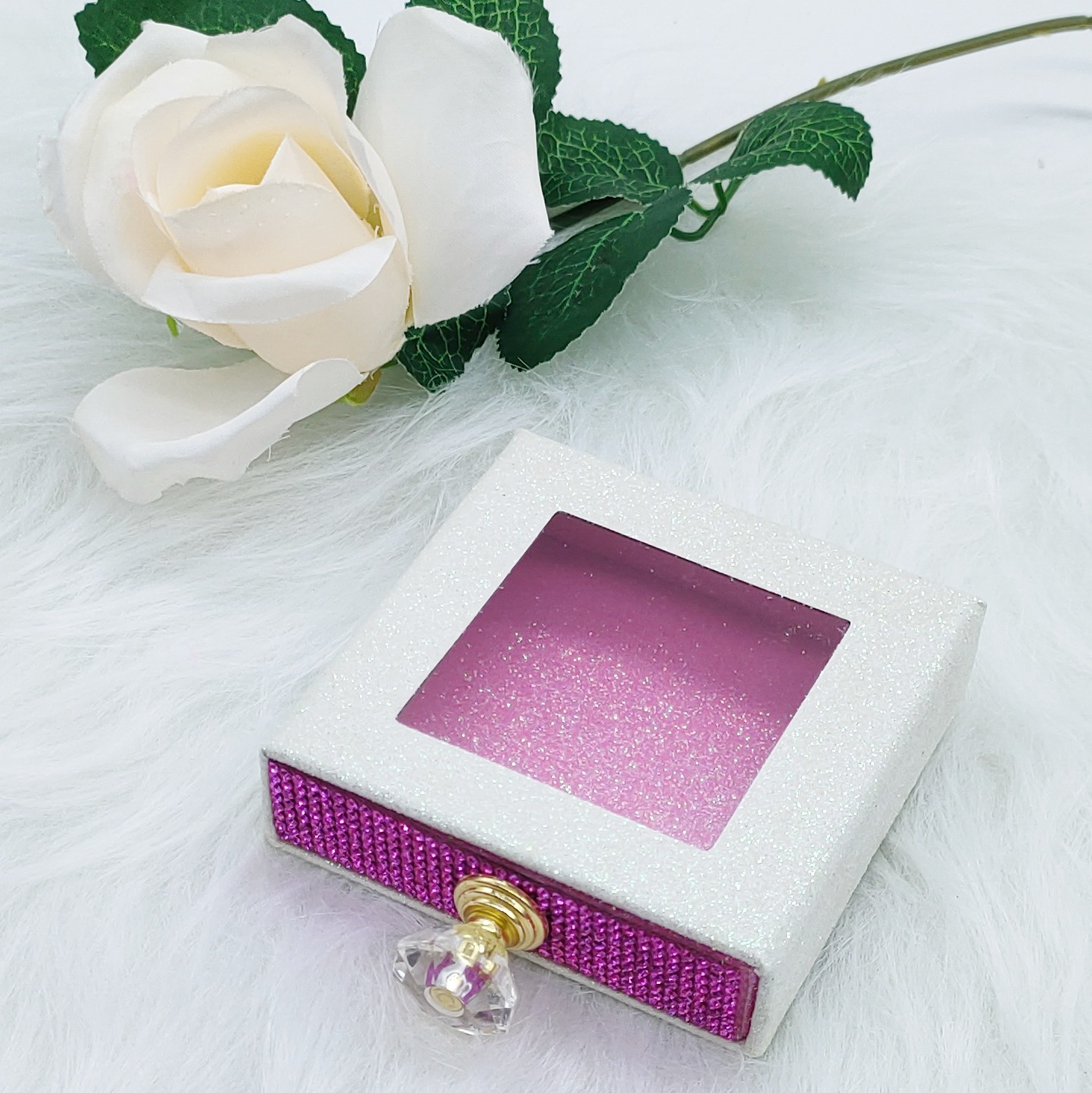 Square Crystal Perfume Nail Enhancement Fine Mounted Packaging Box