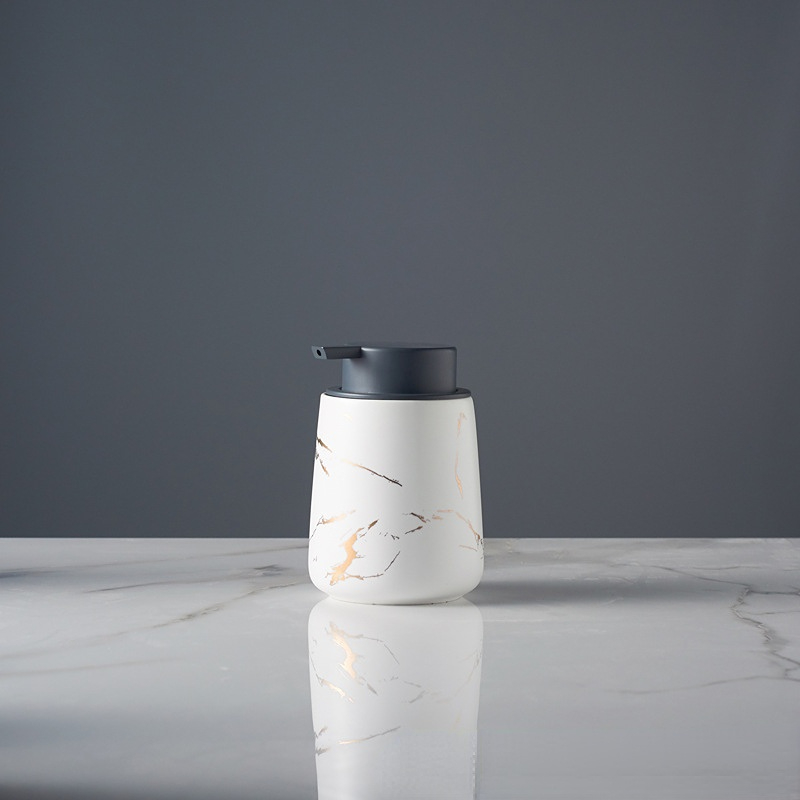 Ceramic Lotion Bottle Press Packaging In Hotel