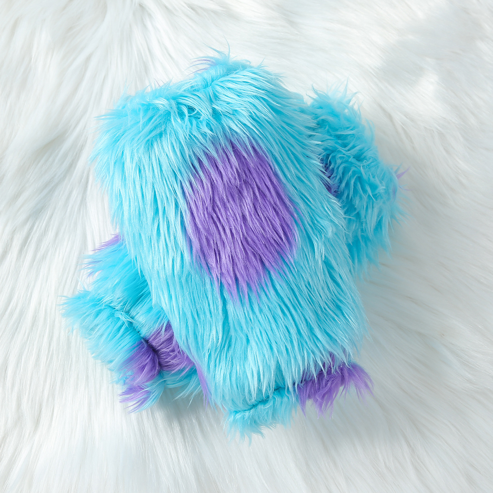 Children's Cute Fur Crawling Suit Jumpsuit