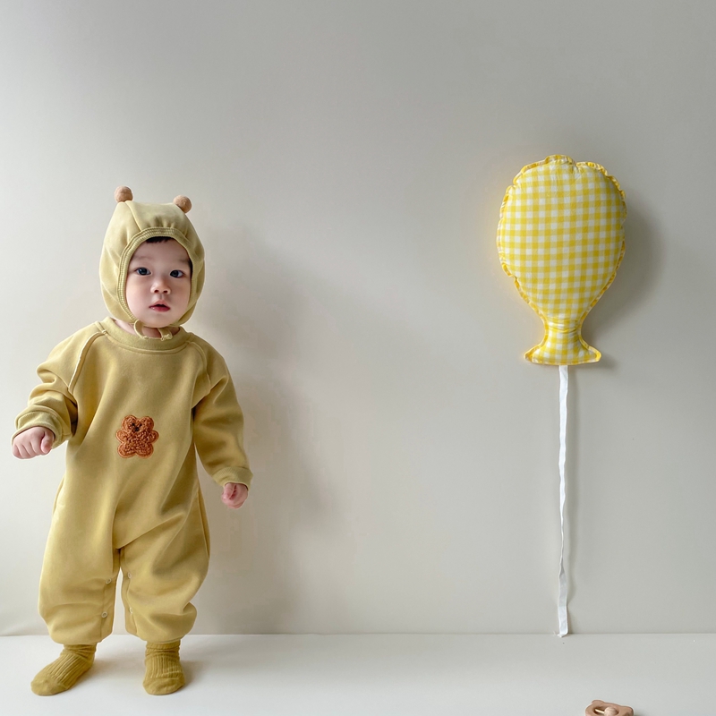 All-in-one Plush Jumpsuit Cute And Cute For Both Boys And Girls