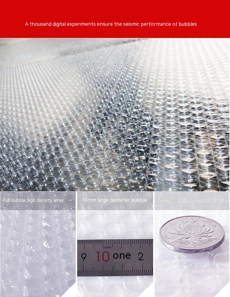 Shockproof Packaging Bubble Roll Packaging Foam