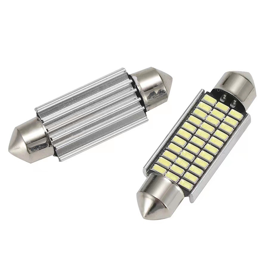 Car Roof Light Double Tip Decoding Reading Metal Light License Plate Light