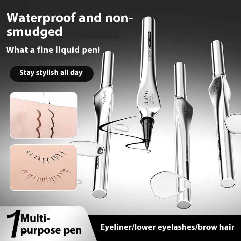 Positioning Liquid Eyeliner Waterproof Non-dizzy Makeup Very Fine And Quick-drying