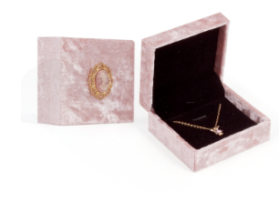 VelvetJewelry Box Ring Necklace Packaging Box