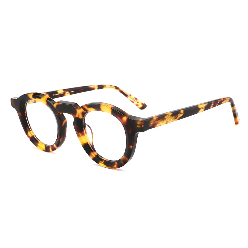 Export Thick Sebum Color Stitching Plate Frame Niche Hip-hop Fashion Rap Same Style