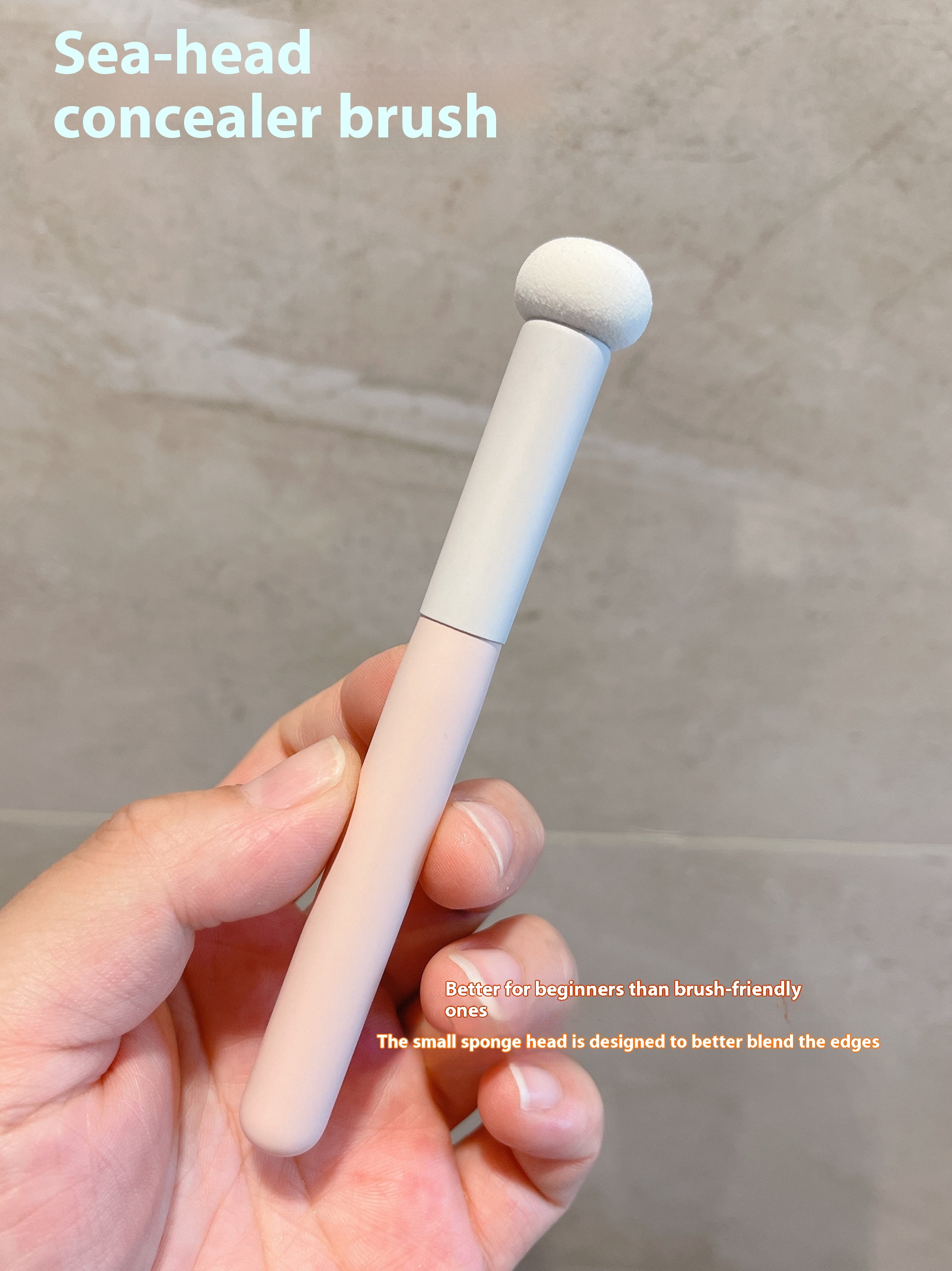 Small Steamed Bun Mushroom-shaped Haircut Sponge Concealer Brush