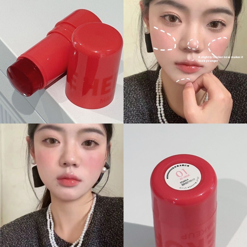Even Skin Color Brightening Jelly Powder Blusher Stick