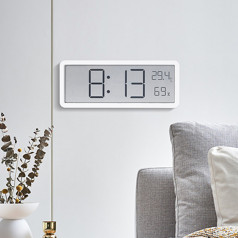 Simple Large Screen Temperature And Humidity Clock
