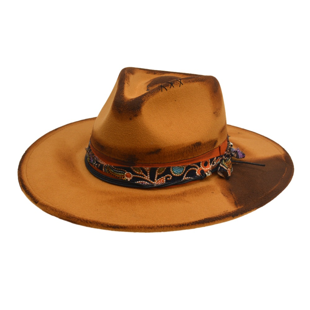 Fashion Retro Original Design Fedora Hat European And American Fur Felt Hat