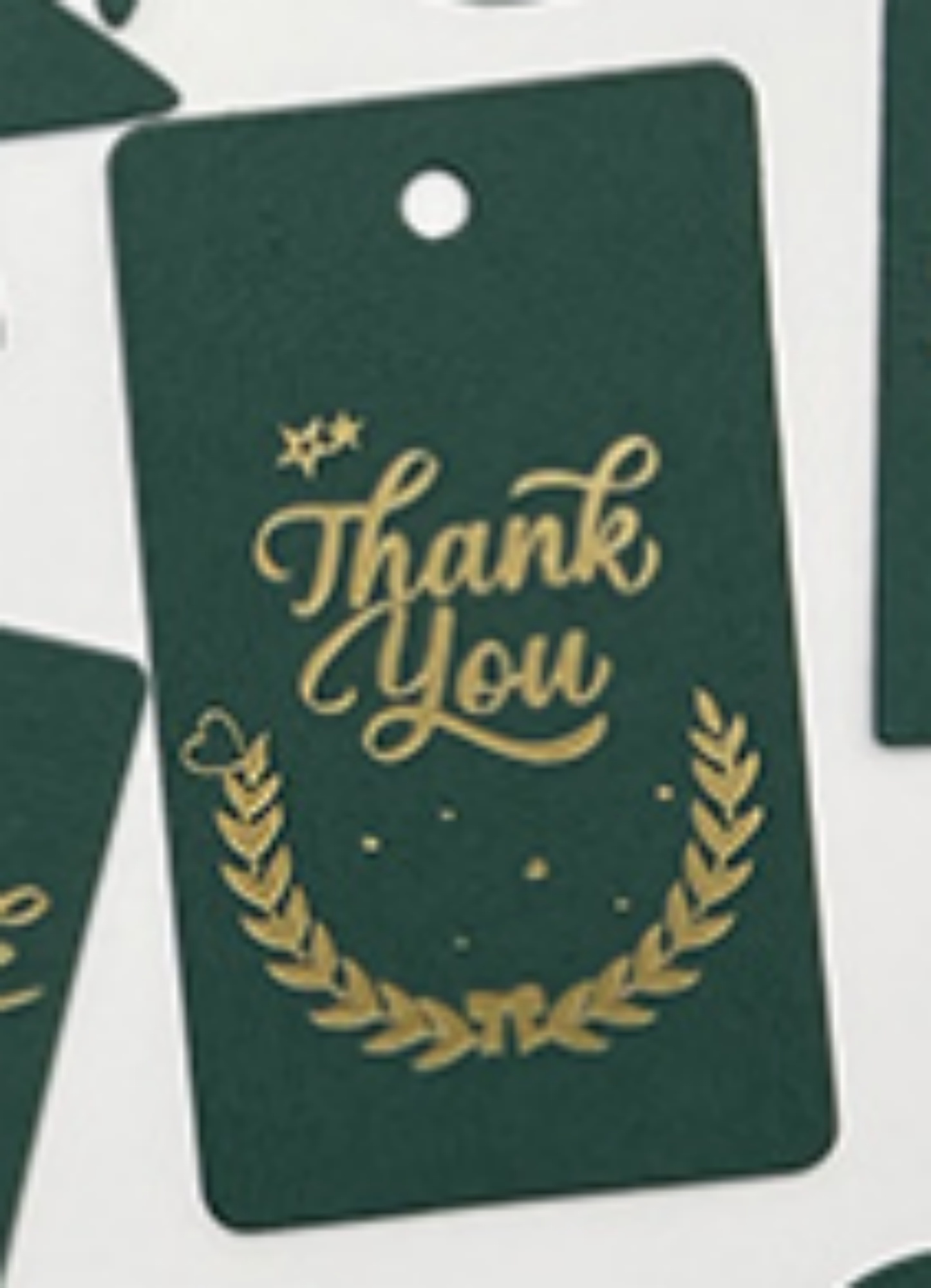 Cake Baking Party Gift Packaging Hang Card