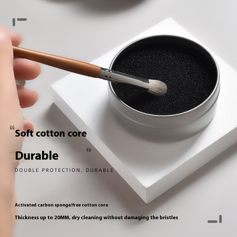 Xinmei Makeup Brush Dry Cleaning Sponge Washing Box